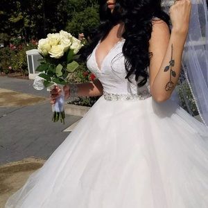 Princess wedding dress